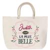 Beach Bag - PLANETEE - Judith the Most Beautiful - Rope Handle - Large Size - Made In France