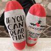 Christmas Sports Cotton Mid-Calf Socks