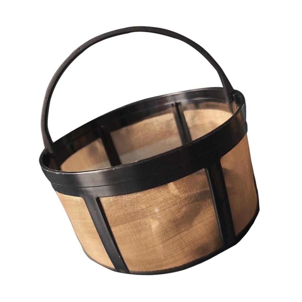 Stainless Steel Coffee Filter 12 Cup Capacity Coffee Filtering Tool for Coffee Brewer Espresso Filter Screen