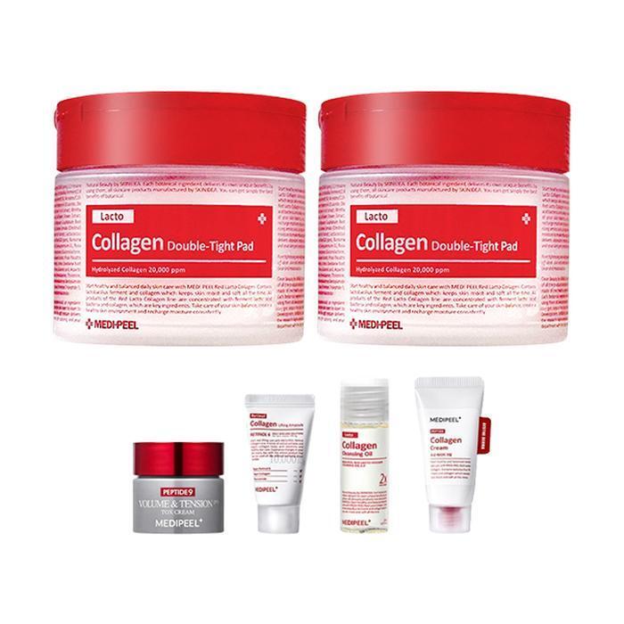 

Medipeel Red Lacto Collagen Ampoule Pads (70 sheets x2) + 4 Mini Packs (Tox Cream, Ampoule, Cleansing Oil, Barrier Cream) (43896157) color