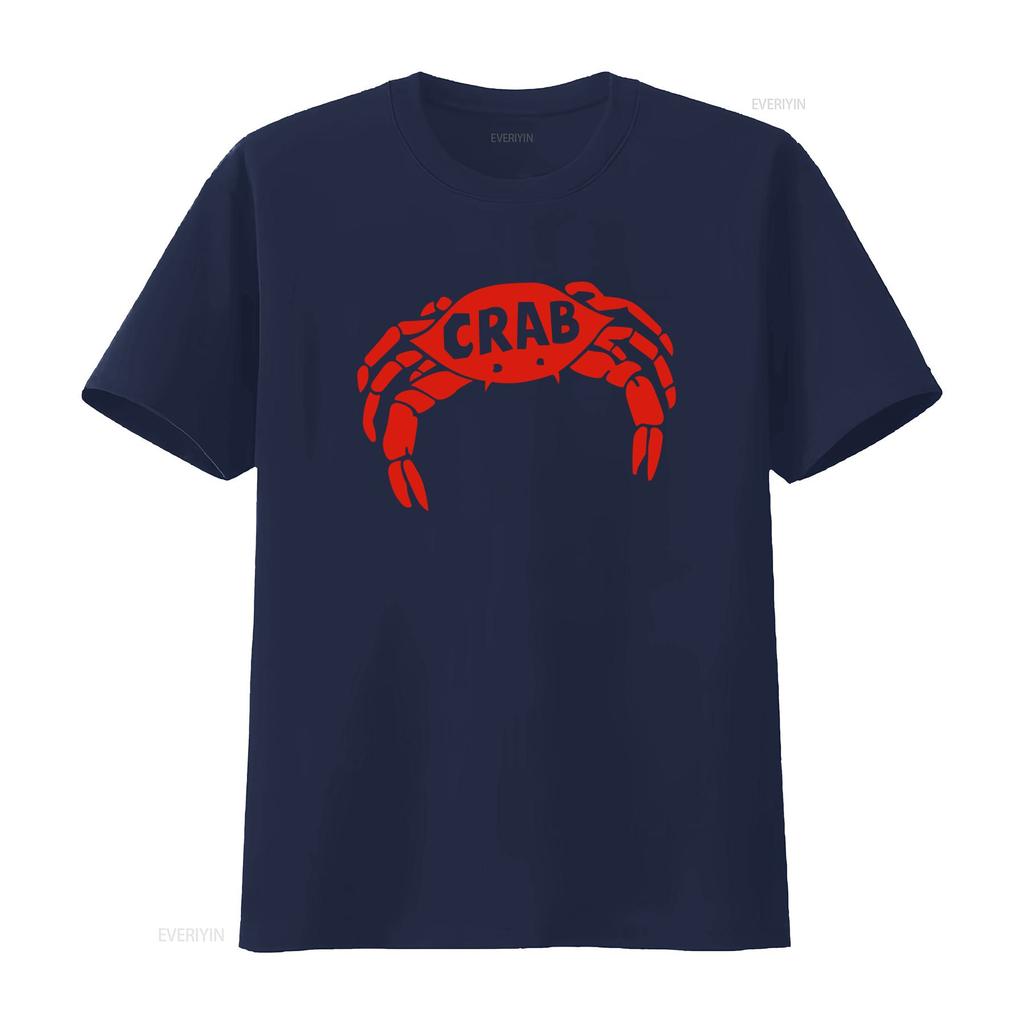 T-shirt Crab Records 529 Giamaica Musica Reggae Ska Trojan Gatto Blu Studio One Nuova Stampa vintage Lavata Leggermente moda Casual