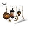 Reusable Halloween Decorations Spooky Window Static Sticker, Pumpkin Bat And Witch Patterns Outdoor Glass Stickers Printed, Decorative Waterproof PVC