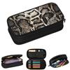 Snake Skin Pencil Cases for Student Gifts Pen Box Pencil Bag Large Storage Pencil Pouch