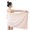 Cartoon Embroidered Coral Fleece Bath Towel As A Return Gift, Soft Absorbent Cover, Suitable for Both Mother and Child