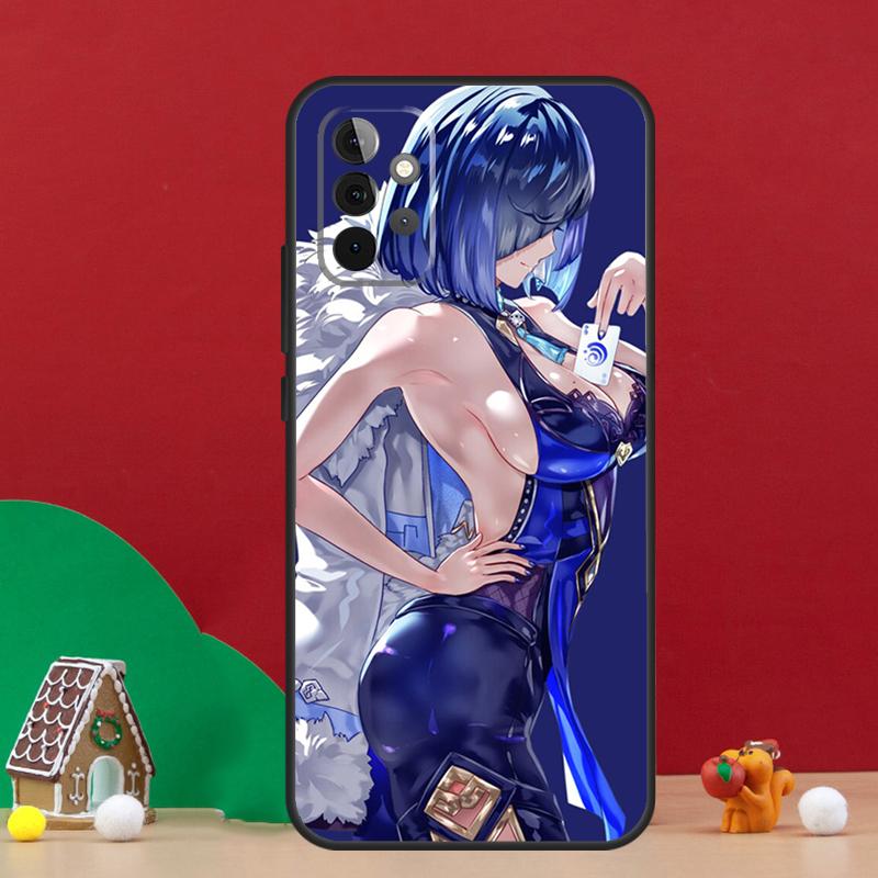 Genshin Impact Yelan Case For Samsung Galaxy A55 A52 A32 A12 A33 A06 A16 A26 A36 A56 A15 A53 A13 A34 A54 A14 A17