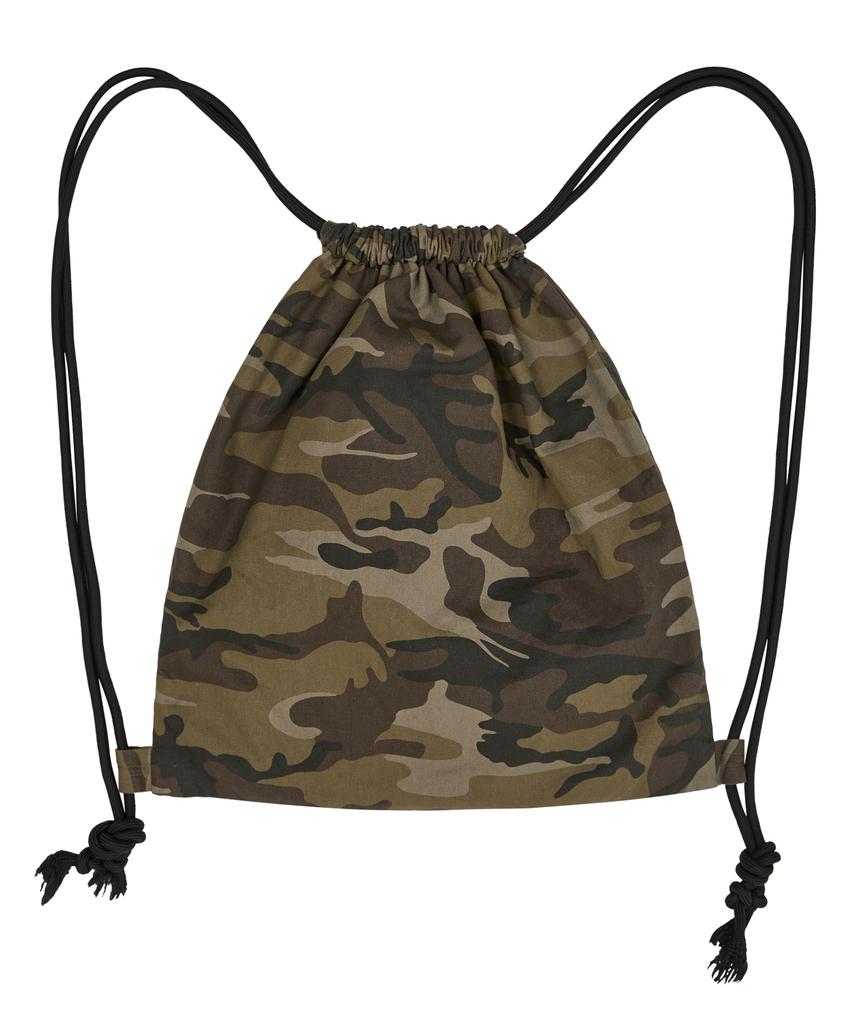 Hoodhood Hood Applique String Bag Camo