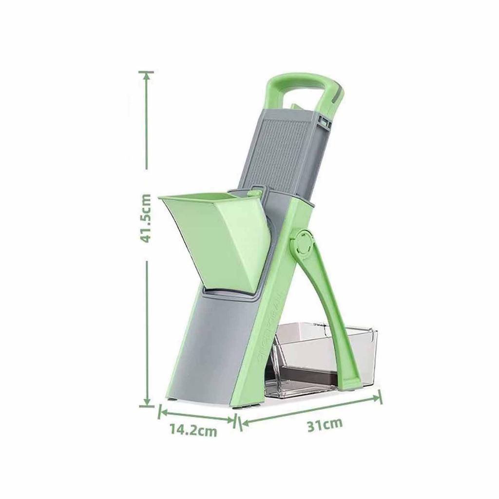 Multi-Functional , All-in-One Veg Cutter for Home Kitchen, Slicing Grating Shredding Tool, Easy Food Prep Gadget