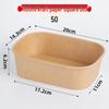 Disposable Kraft Paper Food Containers