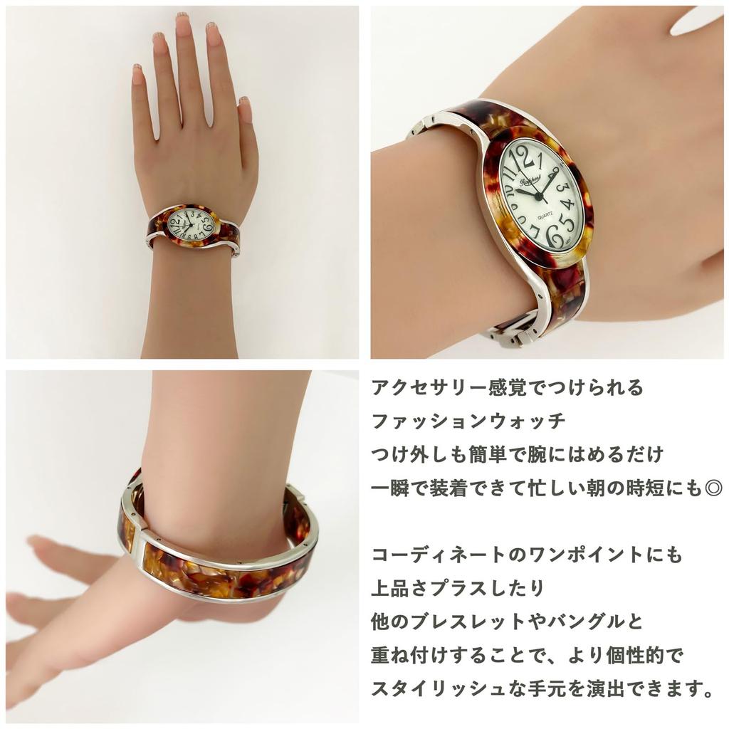 La Paul Women's Oval Bangle Watch, Modified Red, 188909