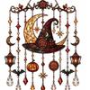 3 Styles Holiday Wind Chime Acrylic Sun Catcher Christmas Halloween Valentines Day