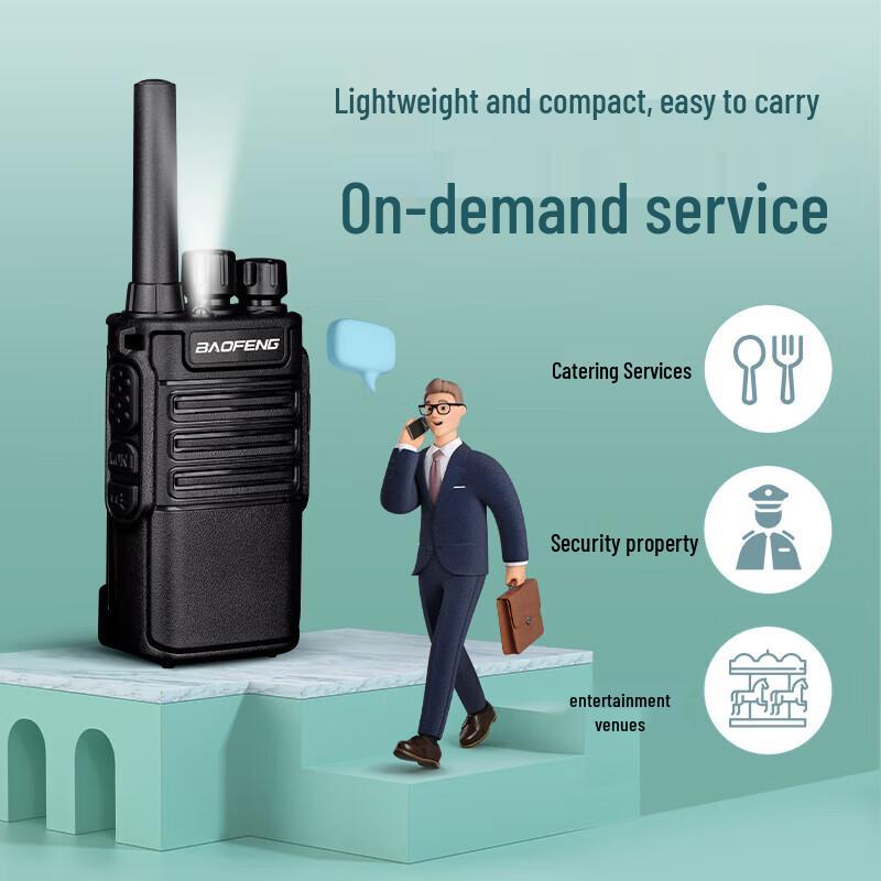 BAOFENG BF-999PLUS Walkie-Talkie Twin Pack (CN Version)