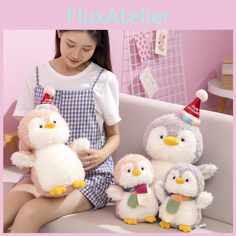 Cute Penguin Plush Toy With Hat Stuffed Animal Doll For Kids Party Penguin Companion Gift Characters)