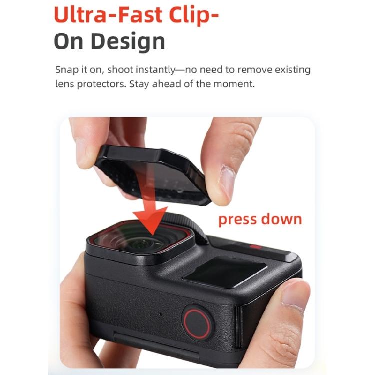 ND8 ND64 Lens Filters for AcePro2 Extremes Environment Fingerprints Resistant Coating And Shockproof Build