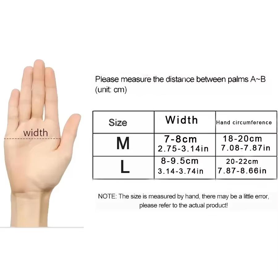 Fahrradhandschuhe Anti-Rutsch Atmungsaktiv Herren Damen Dünn Eis Seide Sonnenschutz Vollfingerhandschuhe Outdoor Sport Fahren Angeln Handschuhe