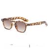 Vintage Round Sunglasses With Uv400 Protection For Outdoor Travel And Fashion Style