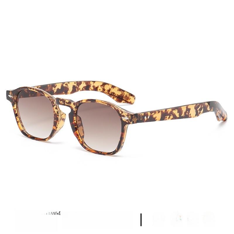 Vintage Round Sunglasses With Uv400 Protection For Outdoor Travel And Fashion Style