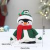 Christmas Doll Snowman Elk Deer Penguin Ornament Desktop Ornament Christmas Gift Christmas Decorations suministros navideños