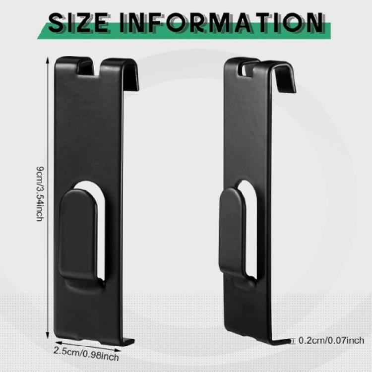 10pcs Heavy Duty Grid Panel Hooks Space Saving Wall Mounted Hangers Multipurpose Organizers for Home Business Use
