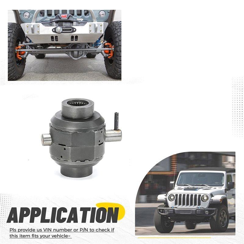 Front Differential Locker Assembly SL D30-27, SLD3027, SL D30-27 For Jeep Wrangler Cherokee 1984- 17 Dana 30 27 Spline 4WD