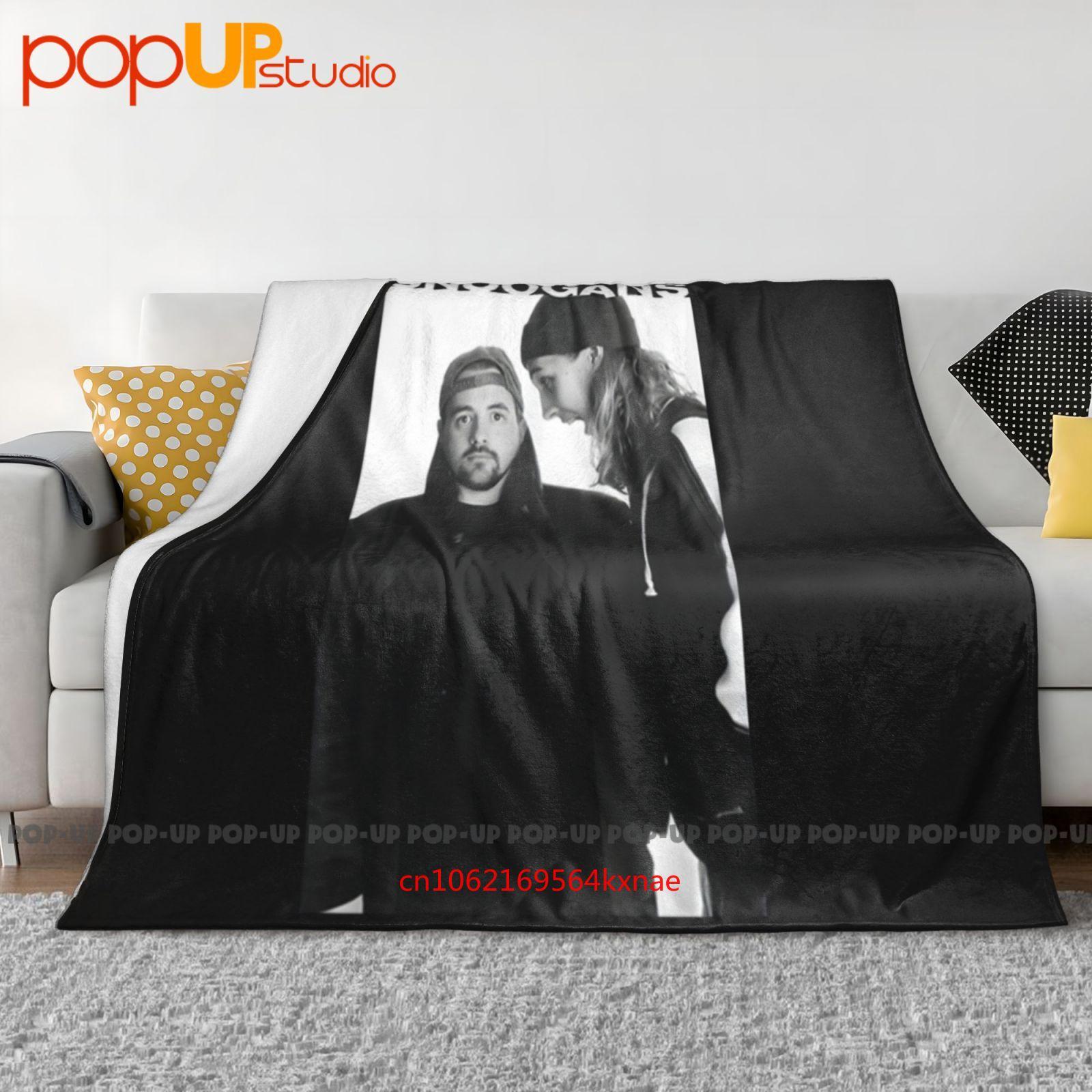 Jay & Silent Bob Reboot Snoogans Ultra-Soft Blanket Quilt Winter Sofa Cover Bed Covers 30x40in