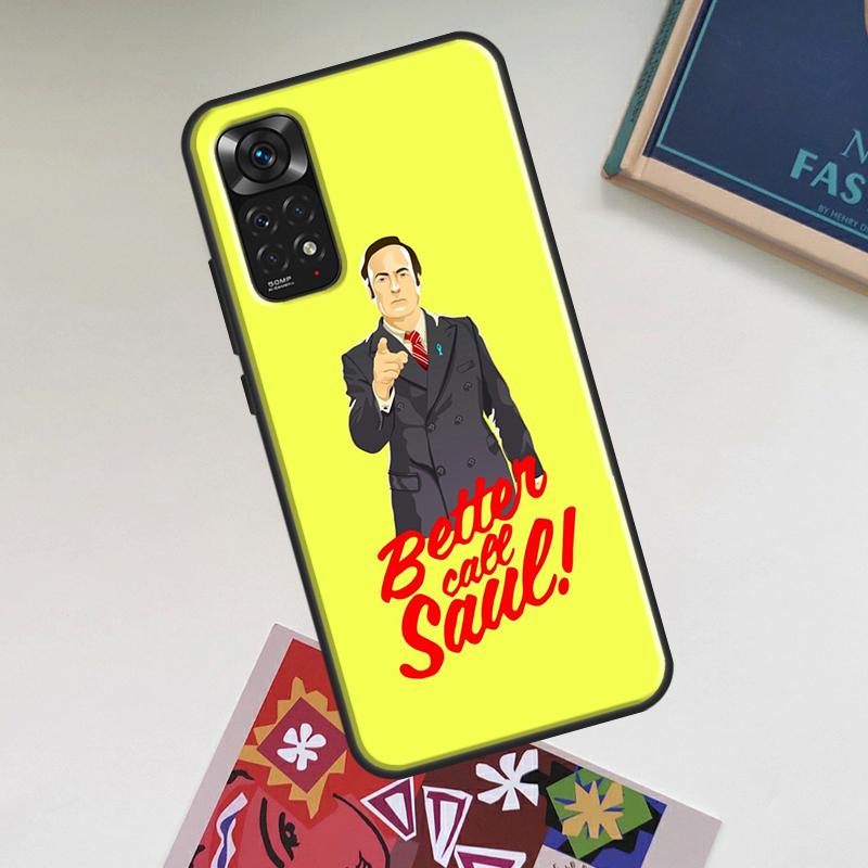 Better Call Saul Case For Xiaomi Redmi Note 13 14 Pro 10 11 12 15 Pro Plus Redmi 15 14C 13C 10C 12C 15C Cover