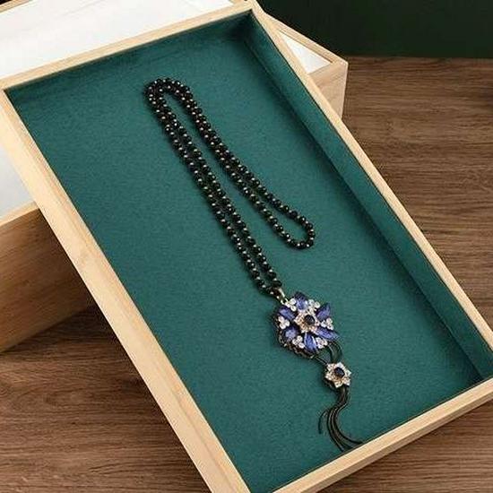 Bamboo & Wood Jewelry Display Plate for Rings, Necklaces, Bracelets — Durable & Exquisite Storage Solution