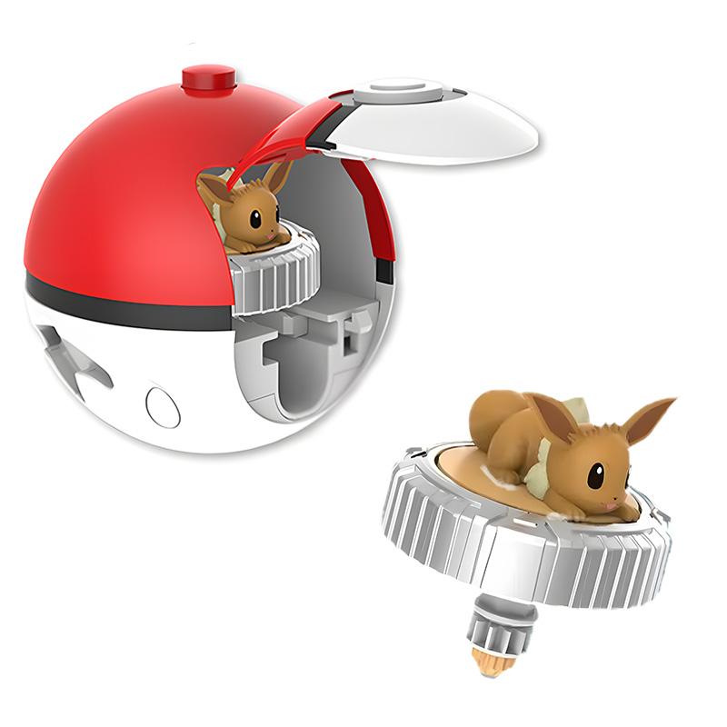 Pokemon spinning top arena Ball Battle Gyro Pikachu Charmander Squirtle Mew Eevee Monsters Action Figure Toy elf children Gift