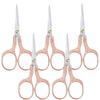 1-5Pcs Stainless Steel Vintage Scissors Sewing Fabric Cutter Embroidery Tailor Thread Scissor Tools for Sewing Shears Small