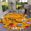 Mr. Men Little Miss Custom Name Round Area Rug,Carpet Rug for Living Room Bedroom Sofa Playroom Decor,Non-slip Floor Mat