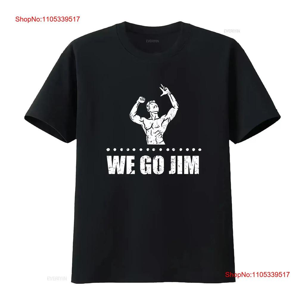 We Go Jim Gym Bro Culture Workout Classic Pump Cover Funny Vintage Men's T Shirt Washed designe