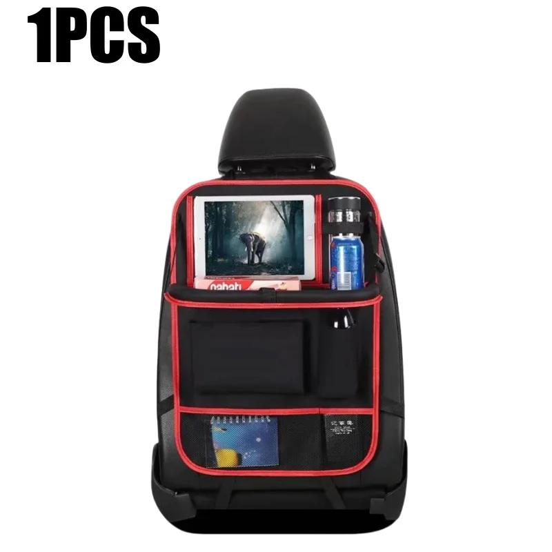 

Новый автомобильный универсальный органайзер для автомобильных сидений с подносом, держателем для планшета, многокарманным хранилищем, для салона автомобиля, для хранения и уборки