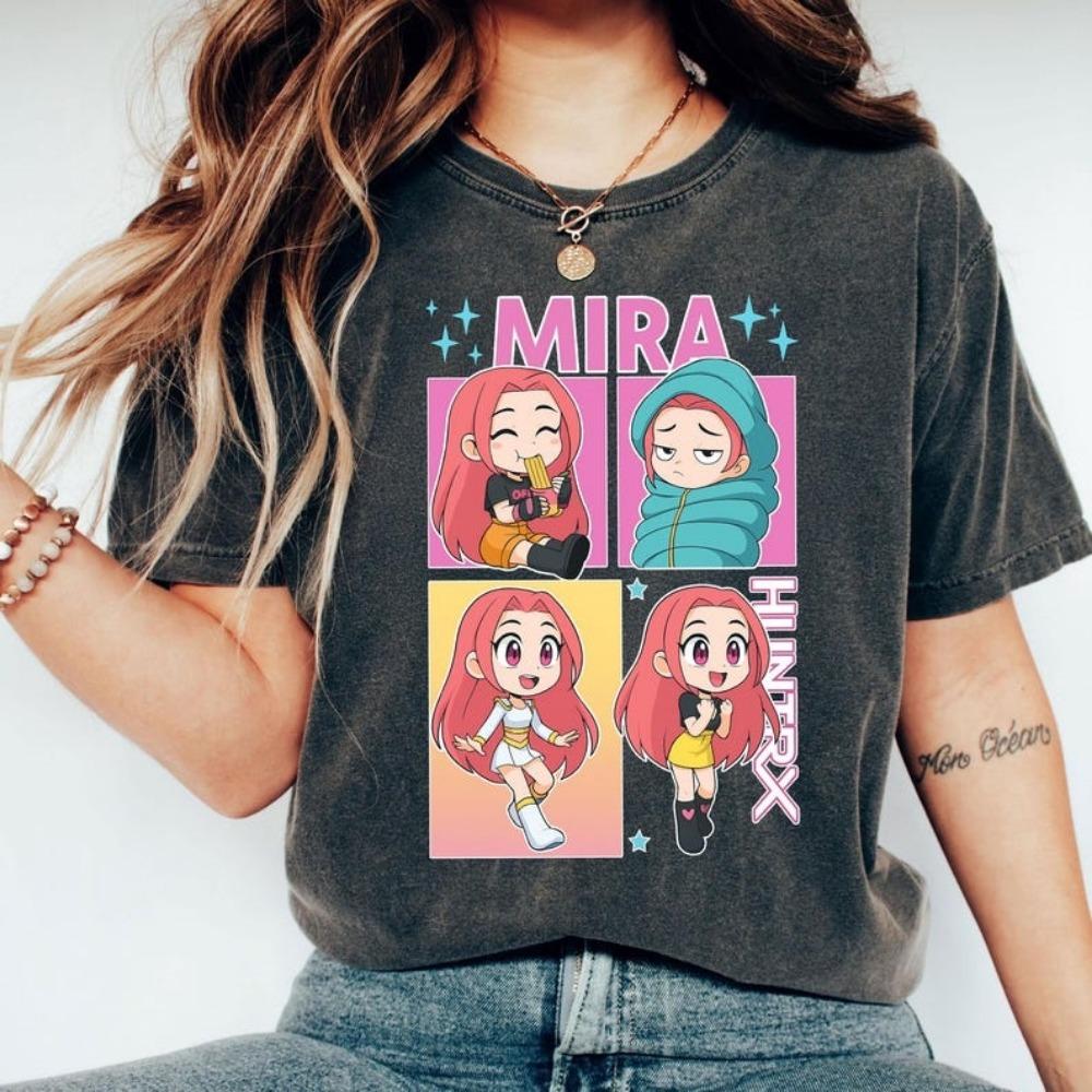 

Anime Top Fashion T-shirt Street Style Hip Hop T-shirt Casual Comfort 6XL