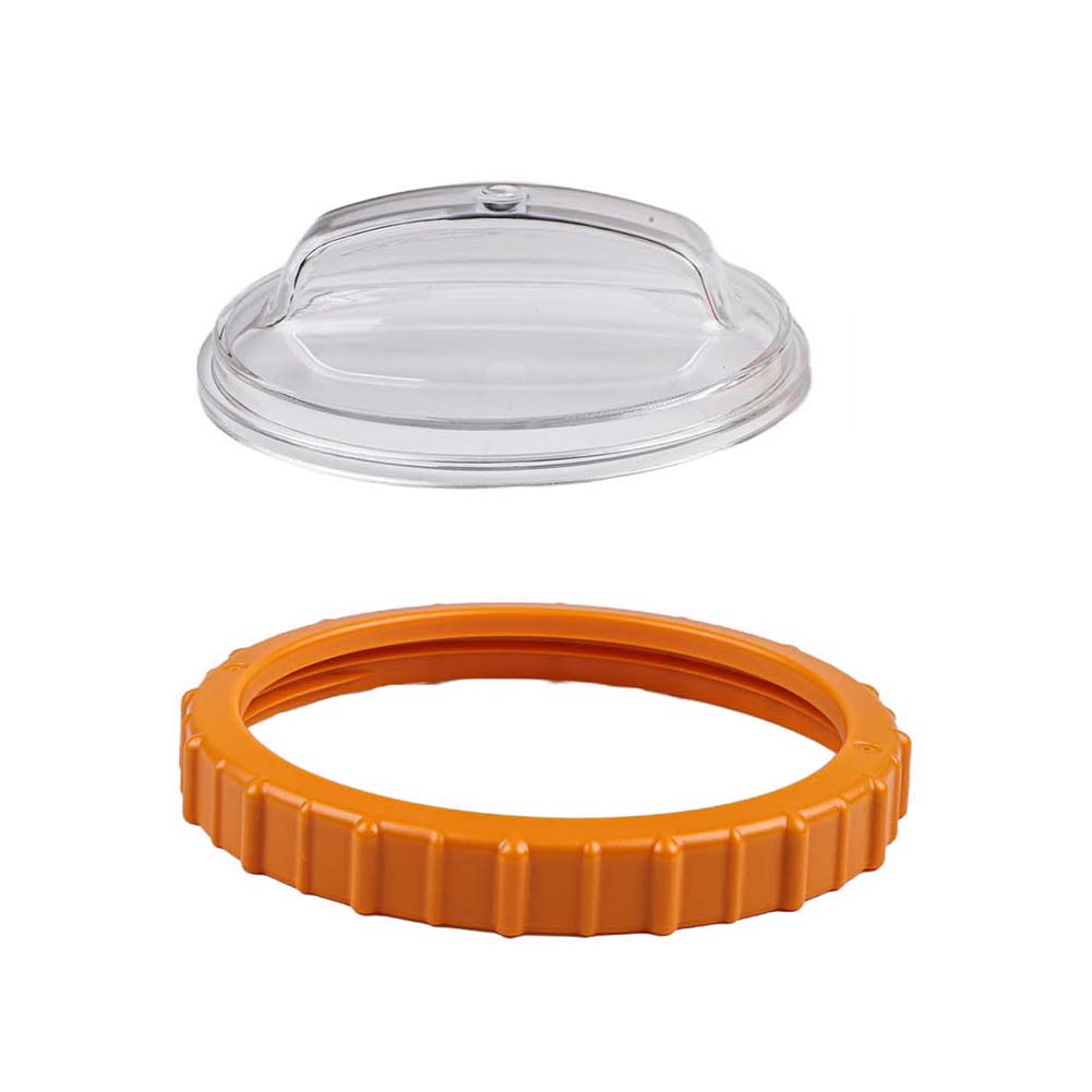 Orange Nut P07018 + Transparent Cover P07019 + Basket P6562ASS16 Pre Filter Kit for Sand Pumps 58486 58497 58499