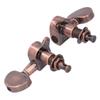 Copper Color Guitar Locking Tuners 3 Left 3 Right Guitar Head Knobs  Guitar Replacement