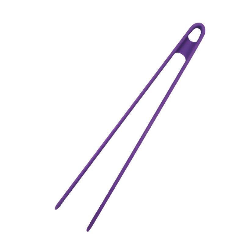 

V-образный зажим для еды из термостойкого силикона для хлеба, шведского стола, барбекю и стейков