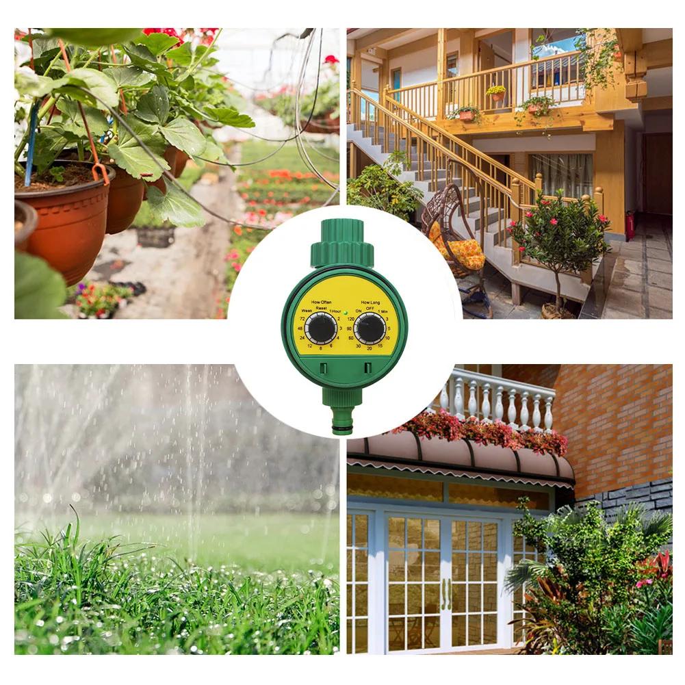 Easy Setup Irrigation Timer Sprinkler Timer Garden Watering Controller Versatile For Lawn Sprinklers Compact Design