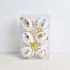 6pcs Plastic Painted Christmas Balls Pendant Merry Christmas Decor  Merry Christmas Decoration