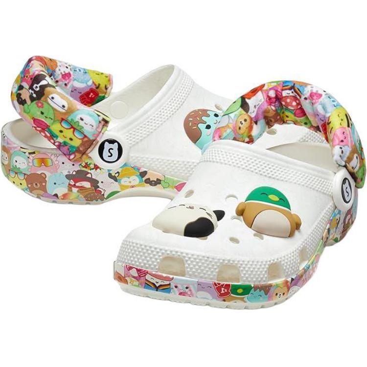 Squishmallows x Crocs Crocs Comfortable with Round Toe Low Top Sandal White Kids'