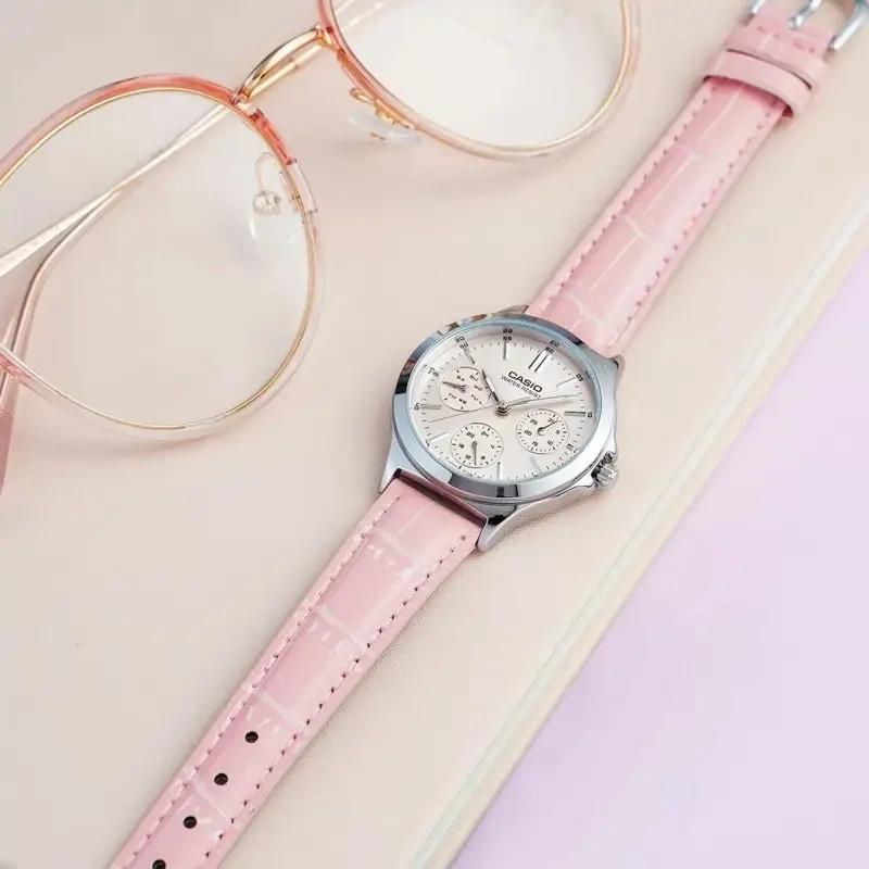 OROLOGIO DA DONNA CASIO LTP-V300L-4A (zd581b) + SCATOLA