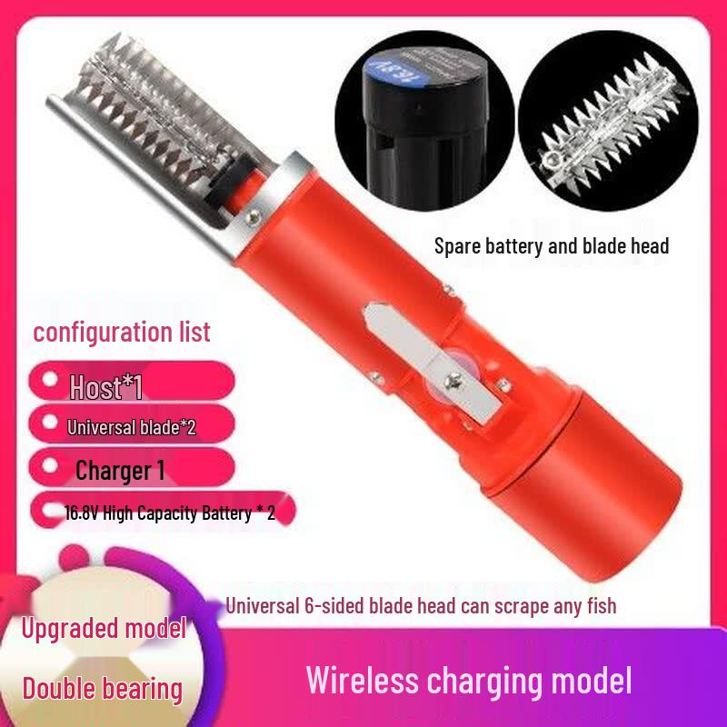 Cordless Automatic Electric Fish Scaler