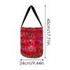 LED Halloween Bucket Multipurpose Reusable Goody Bucket Polyester Multipurpose Reusable Goody Bucket Glowing Christmas Candy Bag