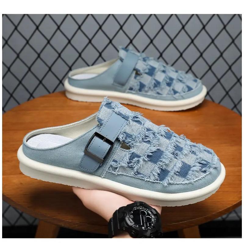 Fashion Breathable Mens Slippers Casual Outdoor Summer Shoes Sneakers Walking Hiking Slides Luxury Designer Fashion House Loafers