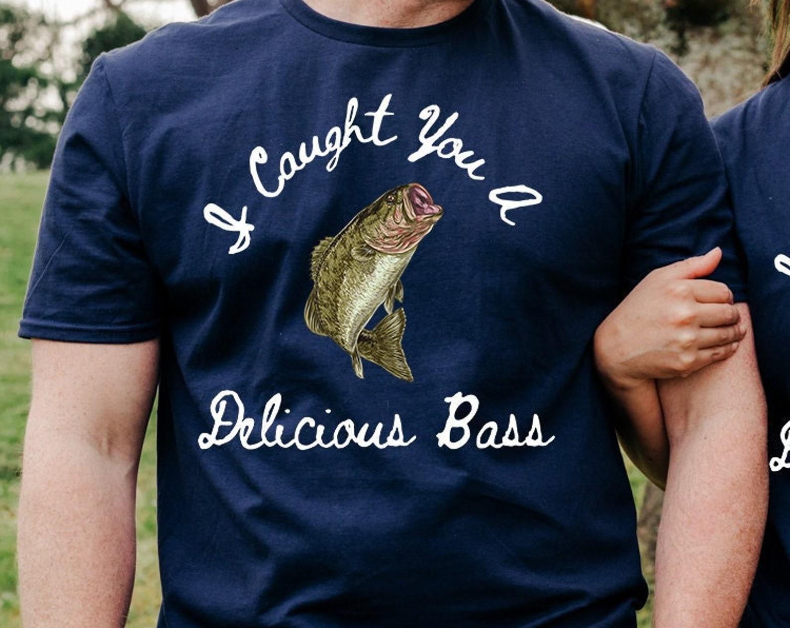 I Caught You A Delicious Bass - Movie Quote, Bass Fishing, Funny Unisex T-Shirt S