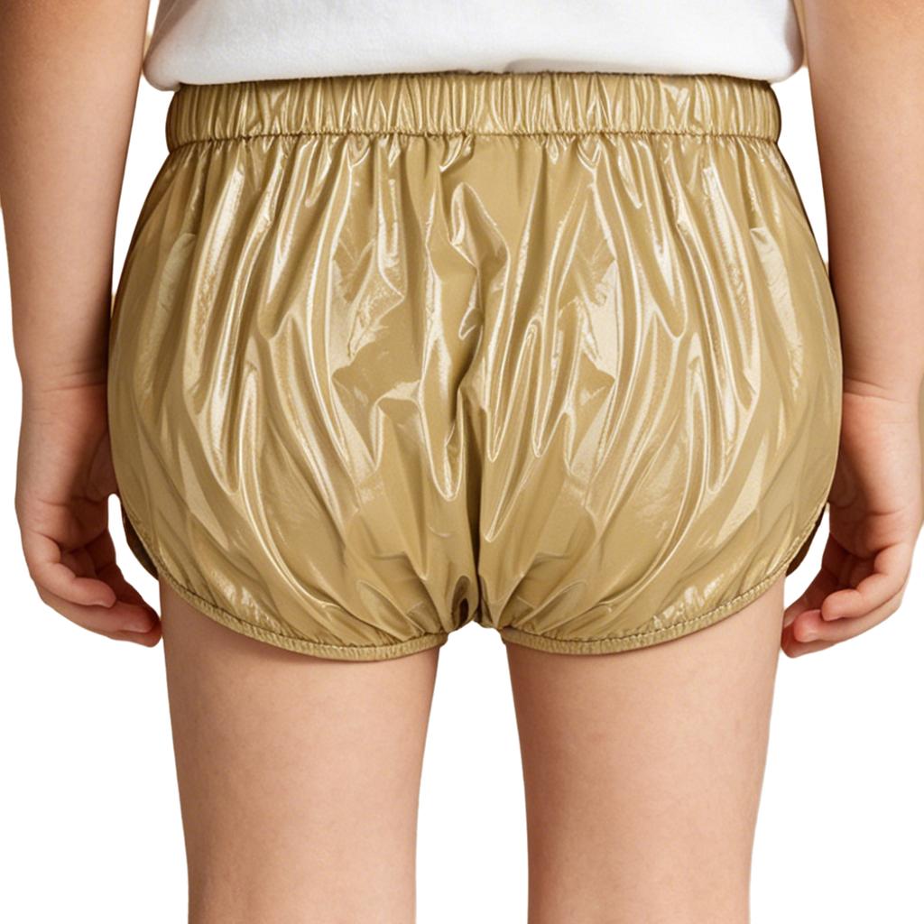Unisex Kids Swim Diaper Cover Reusable Leakproof Water Resistant Elastic Waistband Zipper Briefs for Special Needs Pool Safety
