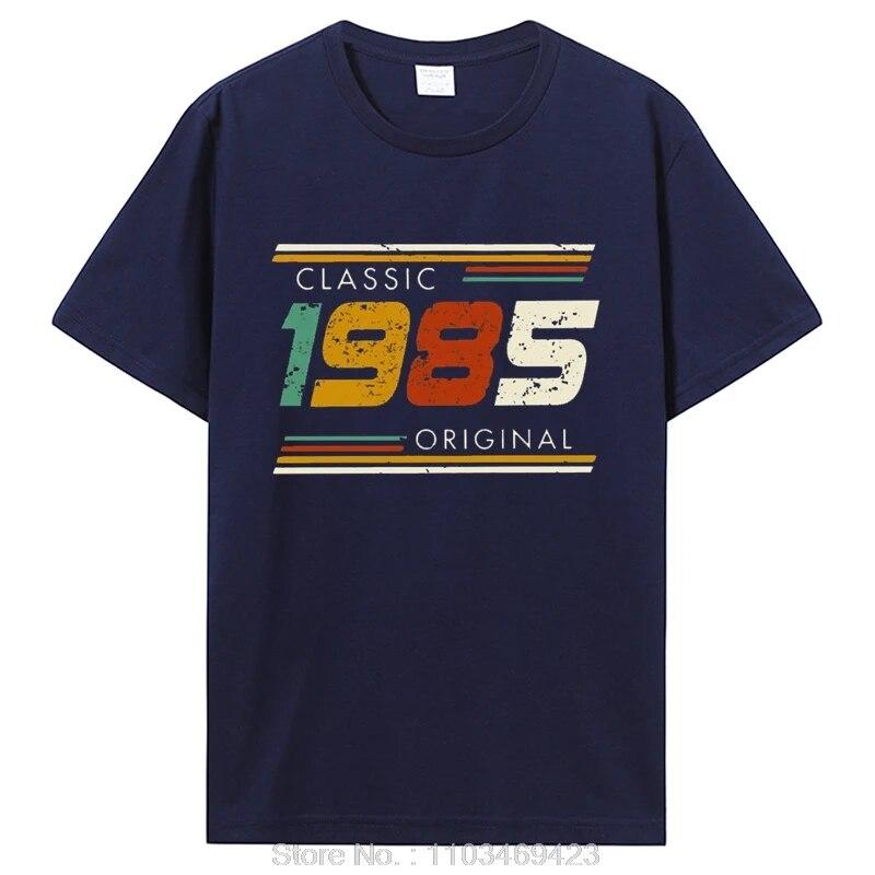 Funny Classic 1985 Original Vintage T Shirt Summer Graphic Unisex Cotton Tshirt Streetwear Birthday Awesome T-shirt Clothing