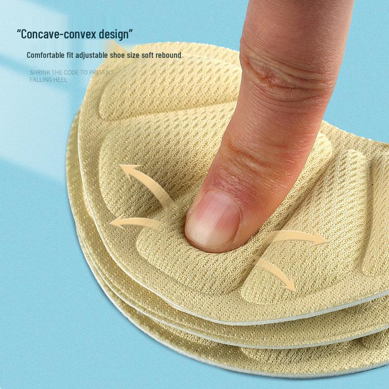Anti-Wear Soft Double-Layer Heel Liners - Comfortable, Breathable, and Anti-Drop for All Sizes