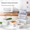 Multi-Purpose Kitchen Storage Box: Microwave & Freezer Safe, Sealed Plastic Container for Fresh Produce and Lunch Storage
