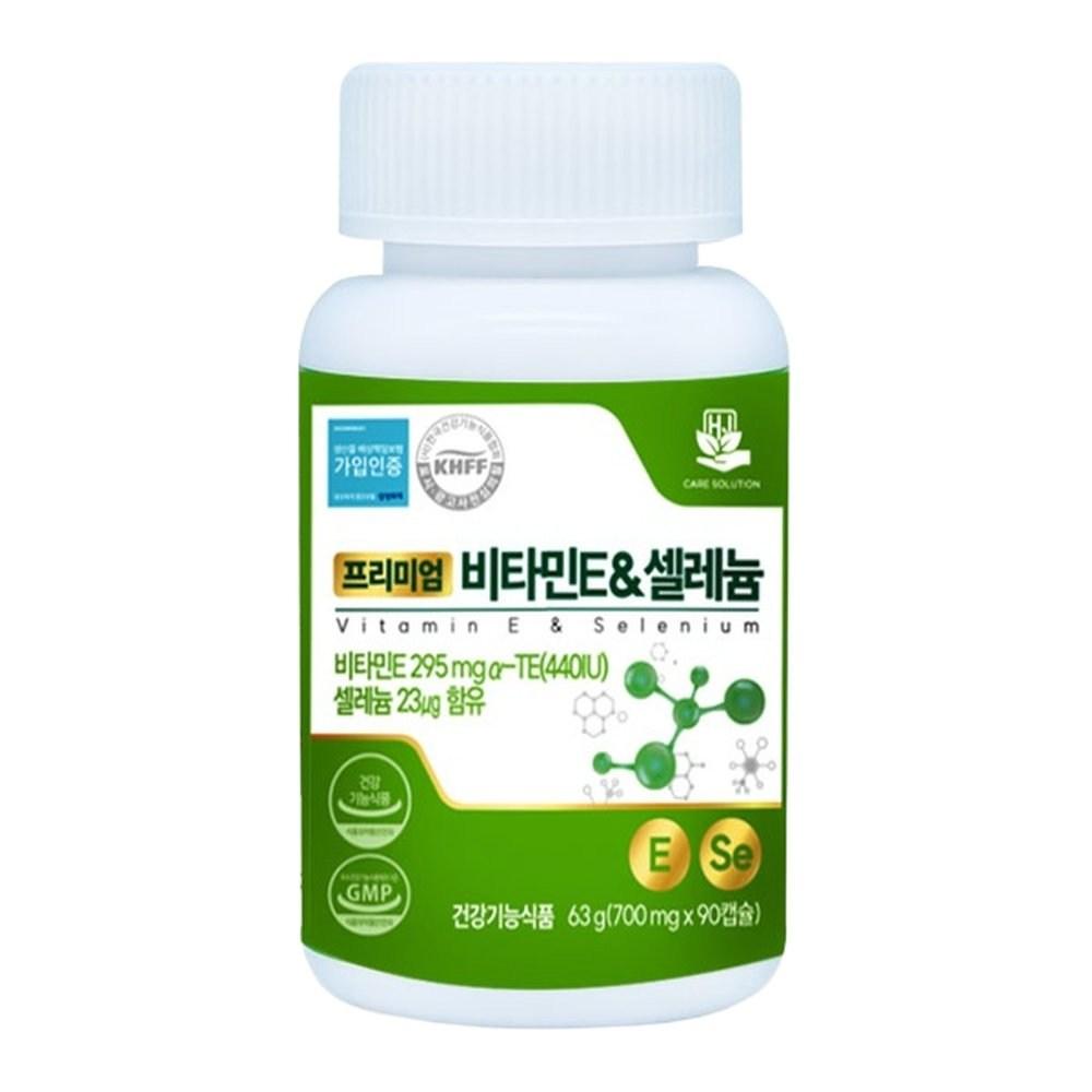 Vitamin E & Selenium HJ Care Solution 1 Pcs 90 Tablets