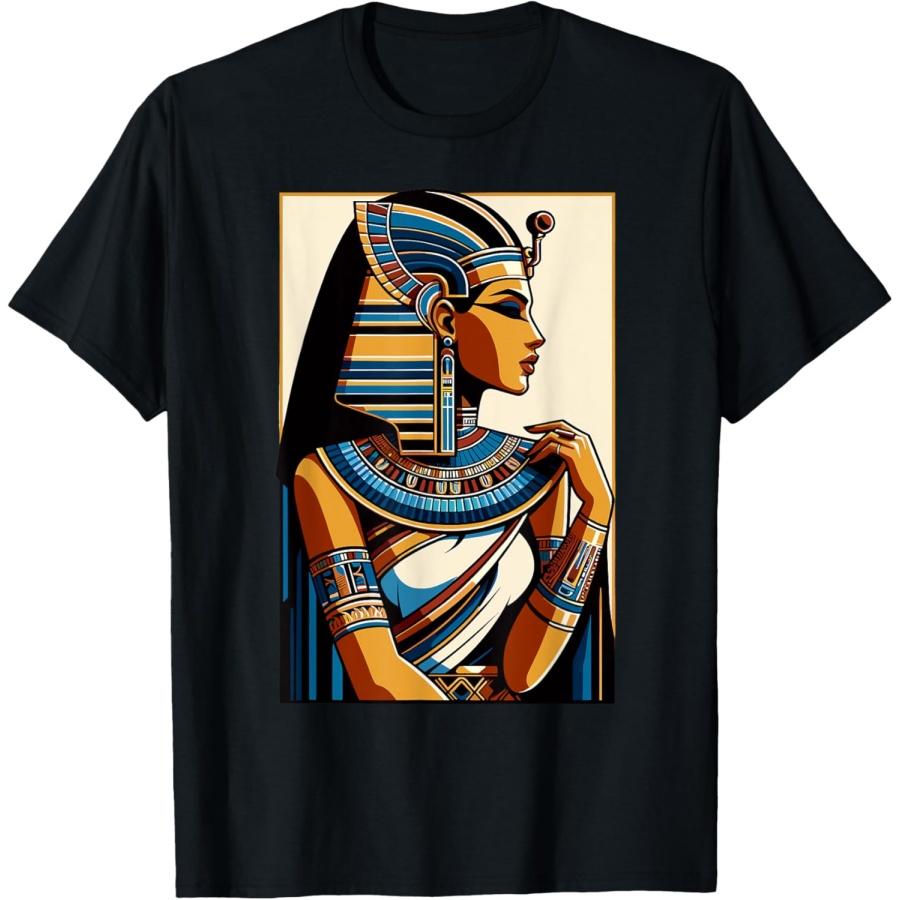 

Egyptian Queen Nefertiti Ancient Egypt Royalty History T-Shirt XXXXXL чорний