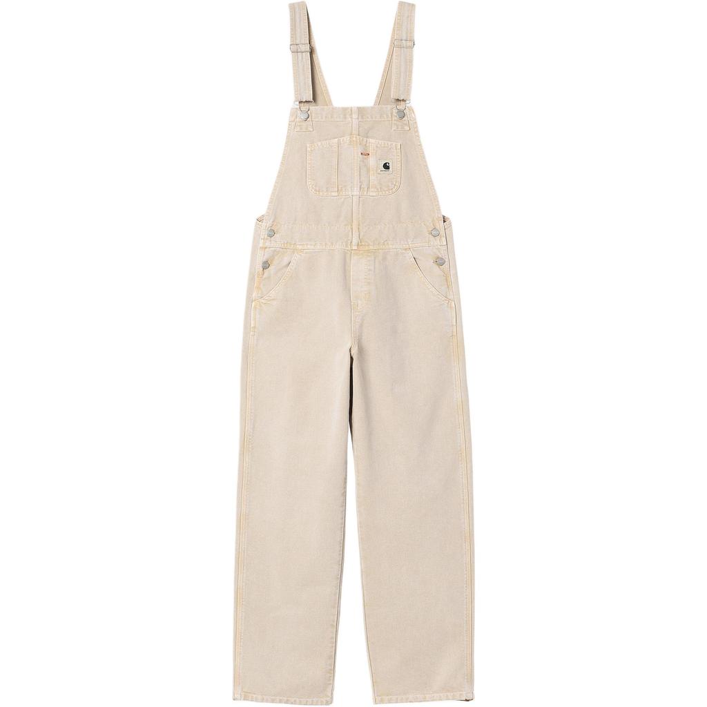 Carhartt WIP SS25 Overall Straight Adjustable Strap Square Label Comfortable Simple Suspenders Women Overalls I035572-07E-5F